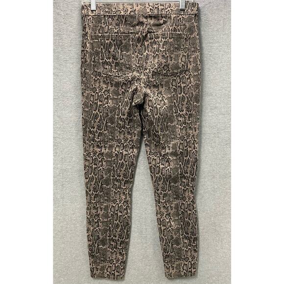 NEW Spanx Jean-Ish Leggings Desert Dot Pants Size Medium - Picture 3 of 5